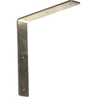 2"W x 12"D x 12"H Hamilton Bracket, Stainless Steel