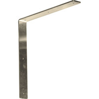2"W x 16"D x 16"H Hamilton Bracket, Stainless Steel