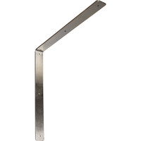 2"W x 20"D x 20"H Hamilton Bracket, Stainless Steel