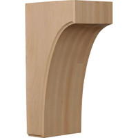 5 1/2"W x 6"D x 12"H Clarksville Bracket, Rubberwood