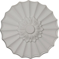 9"OD x 1 3/8"P Shakuras Ceiling Medallion