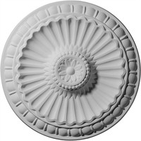 11 1/4"OD x 1 1/8"P Linus Ceiling Medallion