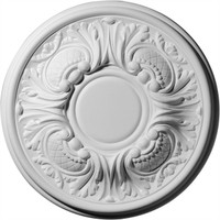 11 3/4"OD x 3 1/2"ID x 1 1/4"P Wakefield Ceiling Medallion