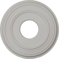 12 3/8"OD x 4"ID x 1 1/8"P Classic Ceiling Medallion (Fits Canopies up to 5")