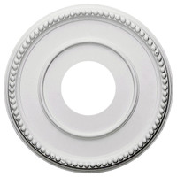 12 1/2"OD x 3 7/8"ID x 3/4"P Bradford Ceiling Medallion
