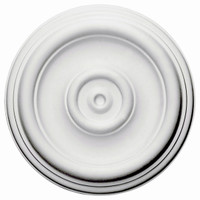 12"OD x 3"ID x 1"P Traditional Ceiling Medallion