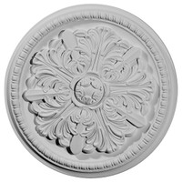 16 7/8"OD x 1 1/2"P x 3"C Swindon Ceiling Medallion