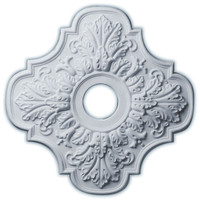 17 3/4"OD x 3 1/8"ID x 1"P Peralta Ceiling Medallion
