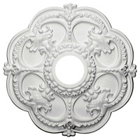 18"OD x 3 1/2"ID x 1 1/2"P Rotherham Ceiling Medallion