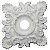 18"W x 18"H x 3 1/4"ID x 1 1/2"P Crawley Ceiling Medallion