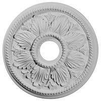 18 1/8"OD x 3 1/2"ID x 2 3/4"P Edinburgh Ceiling Medallion (Fits Canopies up to 5 1/8")