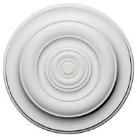 18"OD x 2 3/4"ID x 1 1/2"P Niobe Ceiling Medallion