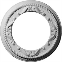 12 1/4"OD x 7 1/2"ID x 7/8"P Roped Medway Ceiling Medallion