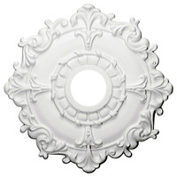 18"OD x 3 1/2"ID x 1 1/2"P Riley Ceiling Medallion