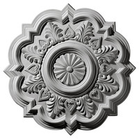 20 1/4"OD x 5"ID x 1 1/2"P Deria Ceiling Medallion
