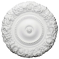 21"OD x 2 1/4"ID x 2"P Marseille Ceiling Medallion