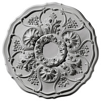 22 1/2"OD x 4"ID x 1 1/2"P Cornelia Ceiling Medallion