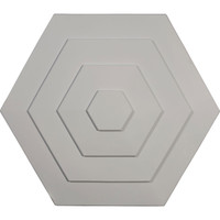 23 1/4"OD x 7/8"P Woodruff Ceiling Medallion