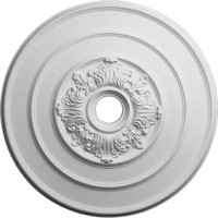 26"OD x 3 1/8"ID x 1 1/2"P Traditional with Acanthus Leaves Ceiling Medallion (Fits Canopies up to 4 1/4")