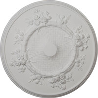 27"OD x 1 1/8"P Flower Ceiling Medallion