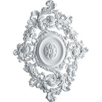 22 1/2"W x 30 3/8"H x 1 1/2"P Katheryn Ceiling Medallion