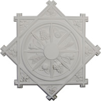 38 1/4"OD x 1 1/2"P Antilles Ceiling Medallion