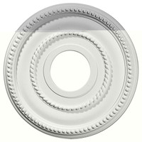 12 1/8"OD x 3 5/8"ID x 3/4"P Valeriano Ceiling Medallion