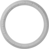 21 3/8"OD x 16 7/8"ID x 2 1/4"W x 1"P Egg & Dart Ceiling Ring