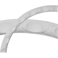 28 1/2"OD x 25"ID x 1 3/4"W x 3/4"P Orrington Ceiling Ring (1/4 of complete circle)