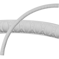 33 1/2"OD x 31"ID x 1 1/4"W x 1/2"P Middlesborough Egg & Dart Ceiling Ring (1/4 of complete circle)