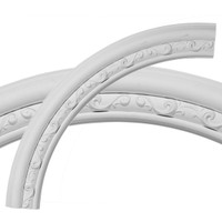 36"OD x 29 1/2"ID x 3 1/4"W x 1"P Watford Ceiling Ring (1/4 of complete circle)