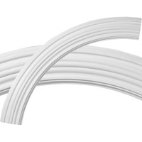 43 1/4"OD x 35 1/2"ID x 3 7/8"W x 1"P Kent Ceiling Ring (1/4 of complete circle)