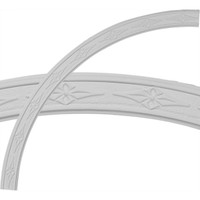 39"OD x 35 1/2"ID x 1 3/4"W x 1/2"P Sofia Ceiling Ring (1/4 of complete circle)