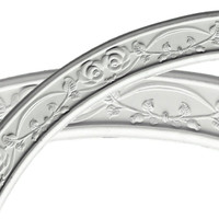 42 1/2"OD x 36"ID x 3 1/4"W x 3/4"P Rose Ceiling Ring (1/4 of complete circle)