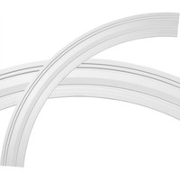 55 3/8"OD x 47 3/8"ID x 4"W x 7/8"P Felix Ceiling Ring (1/4 of complete circle)