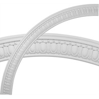 59 1/2"OD x 51 1/2"ID x 4"W x 1 1/2"P Dylan Ceiling Ring (1/4 of complete circle)