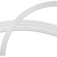59 1/2"OD x 53"ID x 2 3/4"W x 1/2"P Tralee Ceiling Ring (1/4 of complete circle)