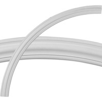 64 1/2"OD x 58"ID x 3 1/4"W x 1"P Traditional Ceiling Ring (1/4 of complete circle)