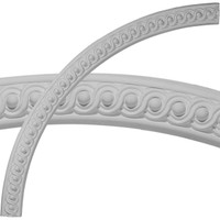 64 1/2"OD x 58"ID x 3 1/4"W x 1"P Hillsborough Running Coin Ceiling Ring (1/4 of complete circle)