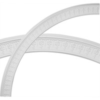 79 1/2"OD x 70 1/4"ID x 4 5/8"W x 1 1/8"P Spiral Ceiling Ring (1/4 of complete circle)