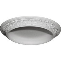 34 1/2"OD x 25"ID x 3 1/2"D Bedford Surface Mount Ceiling Dome