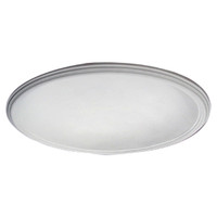 44 1/8"OD x 39"ID x 8 3/8"D, Recessed Smooth Ceiling Dome, 2 1/2"W Trim (40"Diameter x 7 3/4"D Rough Opening)