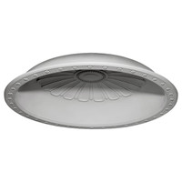 53 7/8"OD x 46"ID x 8"D Bedford Recessed Mount Ceiling Dome (48"Diameter x 9 1/4"D Rough Opening)