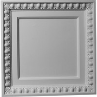 24"W x 24"H x 2 3/8"P Egg & Dart Ceiling Tile