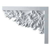 9"W  x 7 1/4"H x  3/4"P Attica Small Stair Bracket, Left