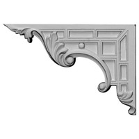9"W x 6 1/4"H x 5/8"D Nestor Stair Bracket, Left