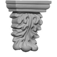 3 7/8"W x 2 1/8"D x 5 7/8"H Baltimore Corbel