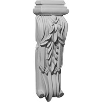 4 7/8"W x 2 3/4"D x 15 1/4"H Leaf Drop Corbel