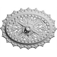 25 1/4"W x 18 7/8"H x 3 1/4"P Sellek Ceiling Medallion