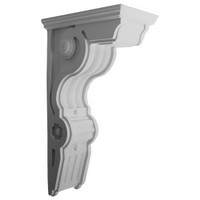 6 1/2"W x 11"D x 20"H Giana Small Corbel